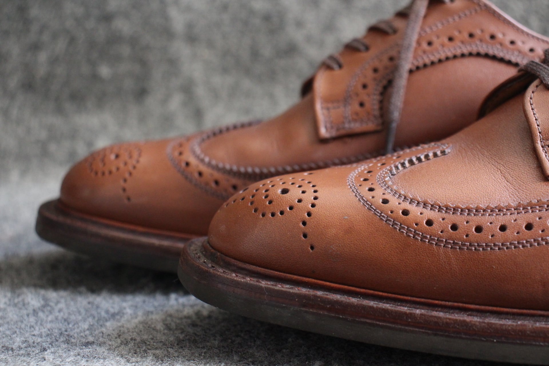 SANDERS　ロングウイング　UK7　スペクテイターシューズ UK7.5 Sanders ロングウィング MADE IN ENGLAND | SUPER 8 SHOES