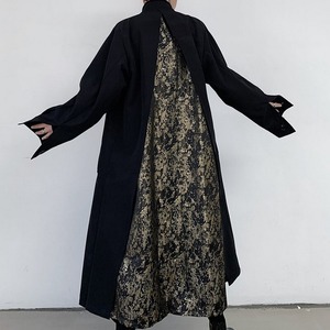 slit baroque design coat（スリットバロック調デザインコート）-b1213