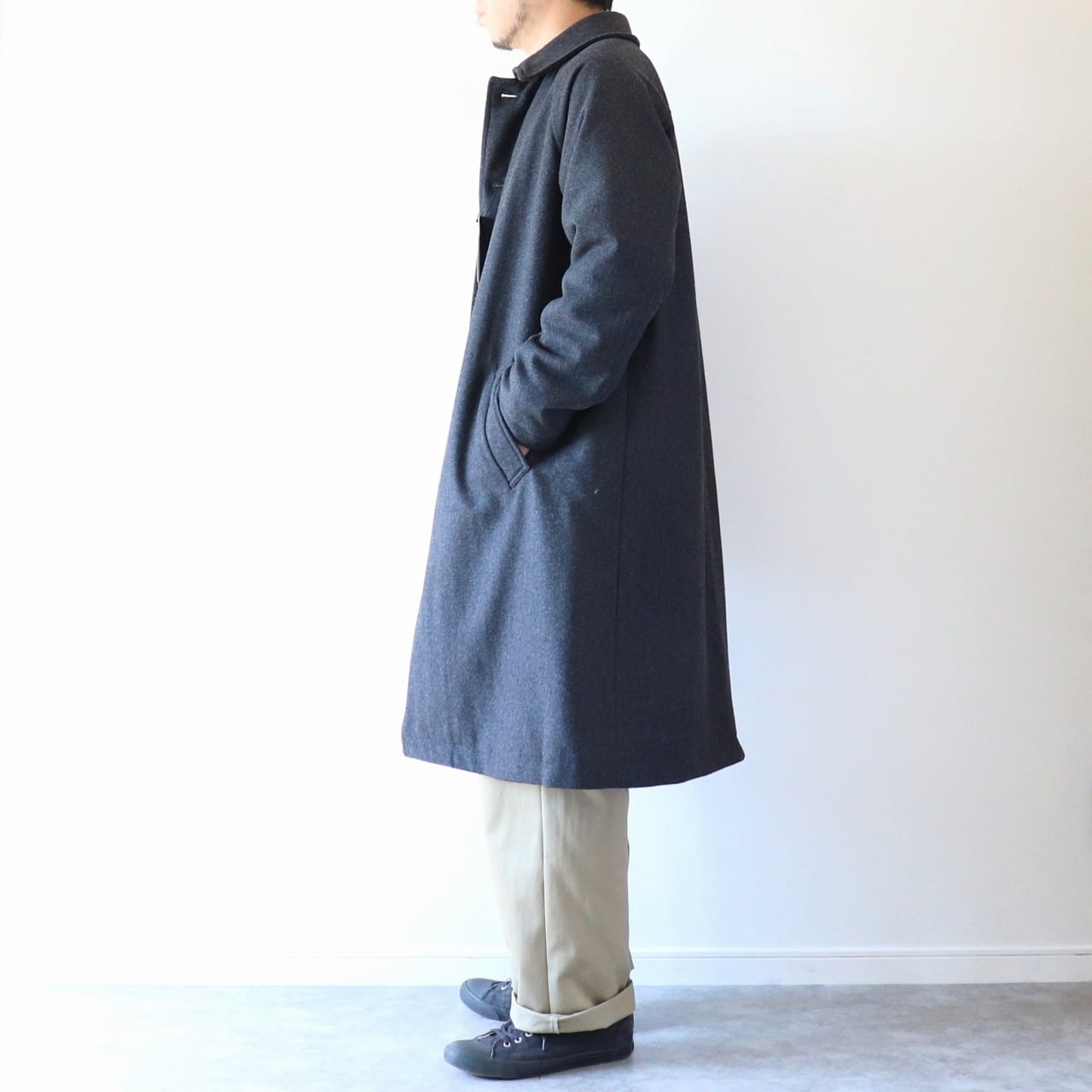 Audience / 610g ウールメルトン サーモライト中綿 オーバーサイズ