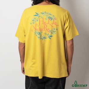 【GOHEMP】INTERTWINED NATURE WIDE PK TEE / GHC4290GH8