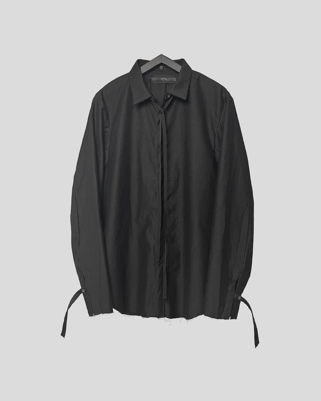 ASKYY / DETACHABLE COLLAR SHIRTS WITH TIE / BLK | ASKYY TOKYO FLAGSHIP
