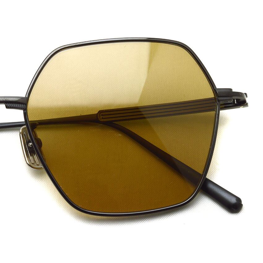 Lunetta BADA / 67/02 / 1070 BLACK - DARK BROWN ブラックメタル