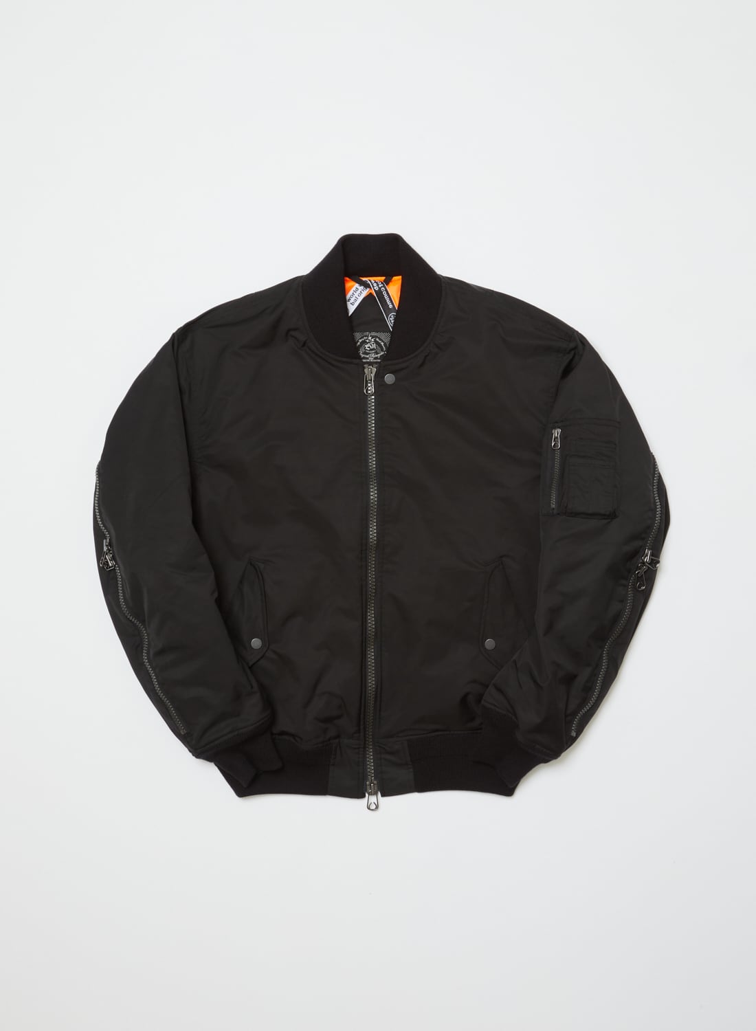 bal original ZIP SLEEVE BOMBER JACKET