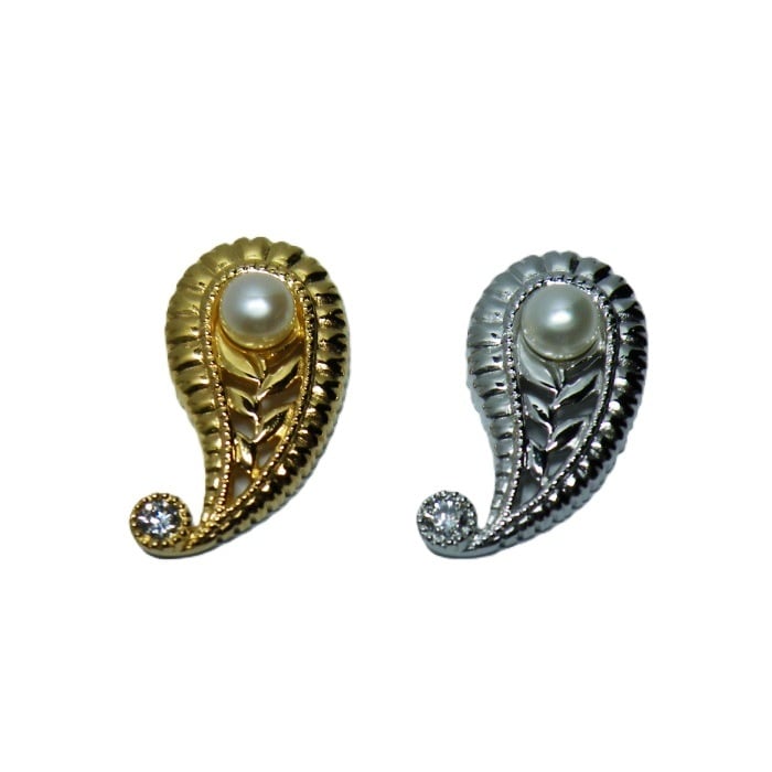 ペイズリータイタックブローチ | ISEKOBO ブローチ SILVER 925