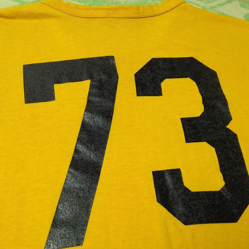 70s Champion Football T-Shirt （L） MOUNTAIN 73