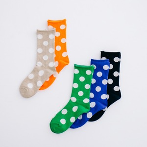 プリット prit ドットソックス(P01263)全5色【ネコポス可】