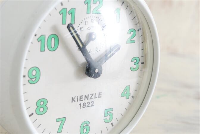 ドイツ製 ヴィンテージ KIENZLE 手巻き 目覚まし時計 キンツレー