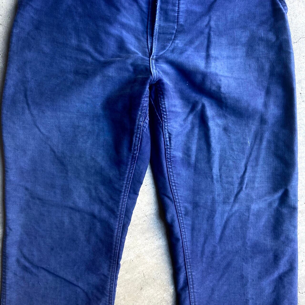 60s FRANCE製 DUBURE&DEVERCHERE モールスキンパンツ