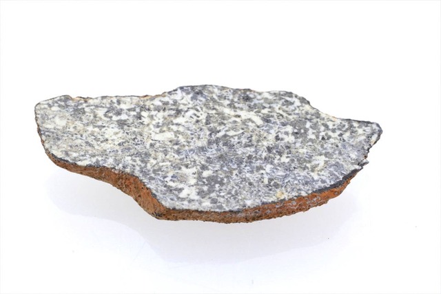 ミルビリリー 3.4g 原石 スライス カット 標本 隕石 エイコンドライト ユークライト Millbillillie 1