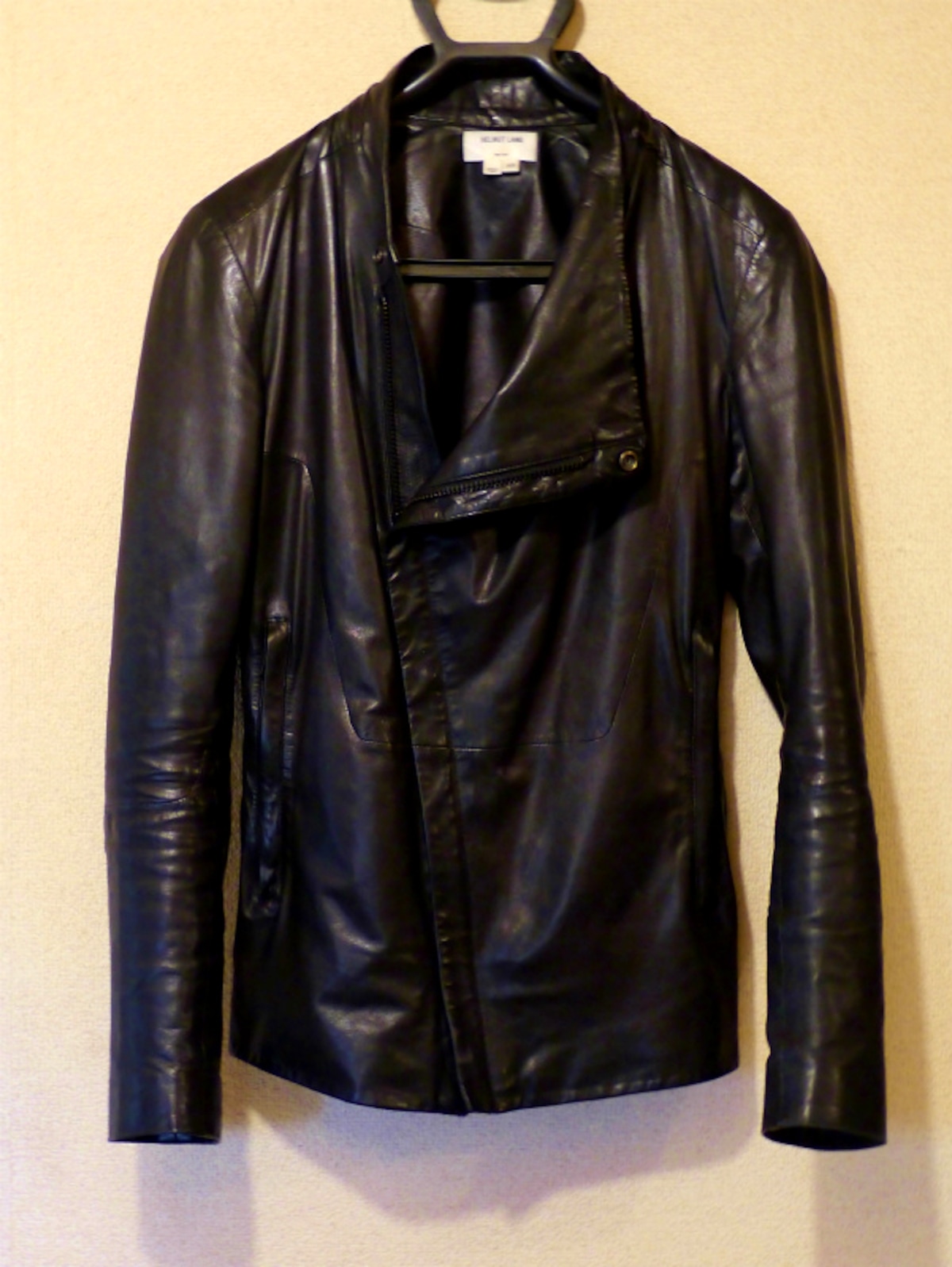 レア◇HELMUT LANG ヘルムートラング レザーライダースジャケット 