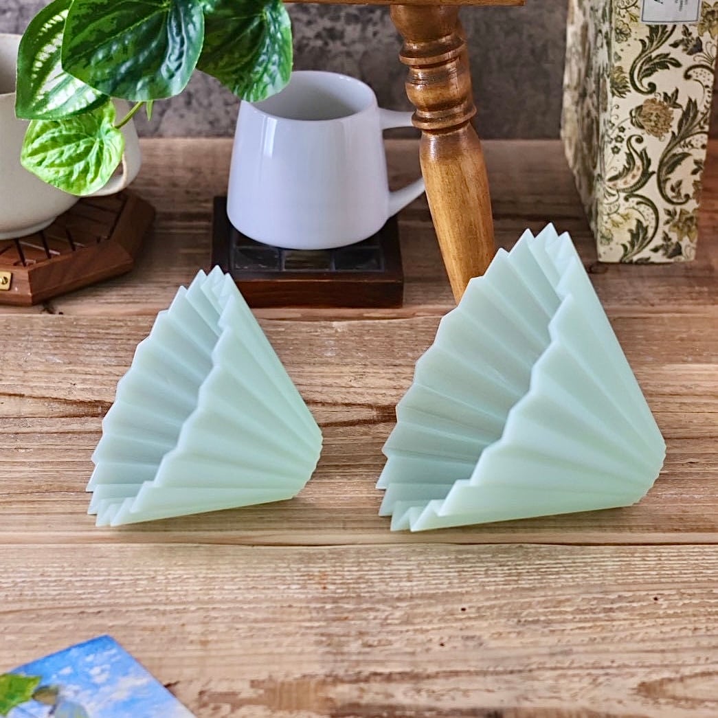 ORIGAMI Dripper Air M マットグリーン | COFFEE LAB KOMAMEYA