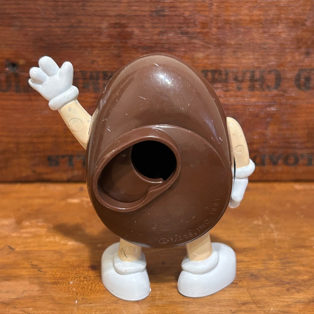 M&M's バーガーキング ミニディスペンサー ブラウン ミールトイ エムアンドエムズ MU-316