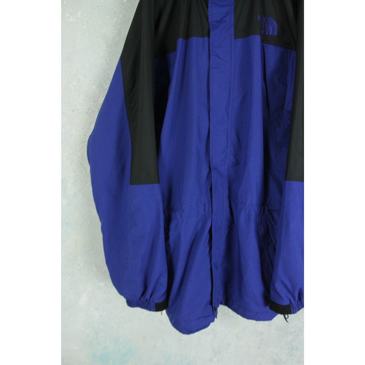 THE NORTH FACE アズテックブルー ライトシェル バイカラーマウンテン
