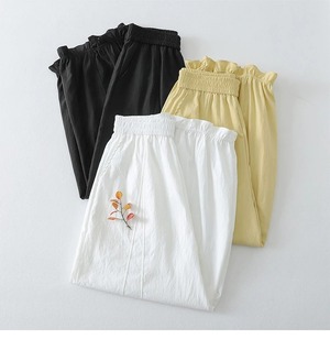 チューリップコットンパンツ 3col Y 260043