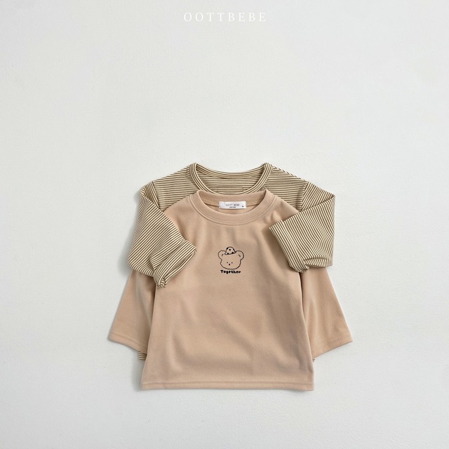 【即納】kids daily 1+1 tee
