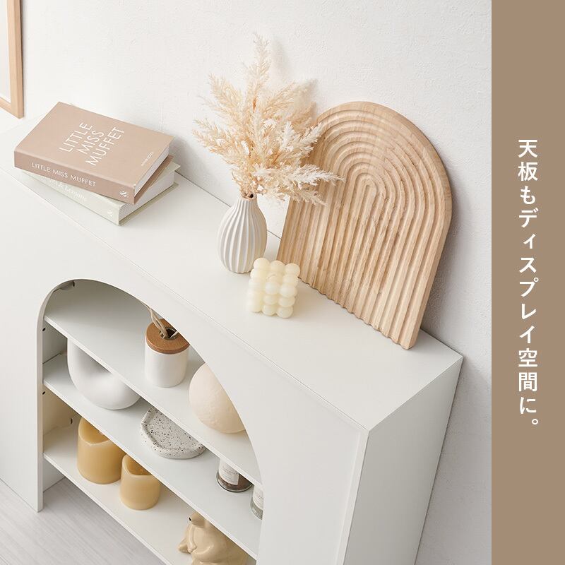完成品◆幅80cmマントルピース 組立不要 可動棚 コード穴付き おしゃれ収納 幅80cm マントルピース 完成品 組立不要 可動棚 コード穴付き おしゃれ
