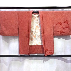 着物・羽織・絞り・赤系地・No.200701-1576・梱包サイズ60