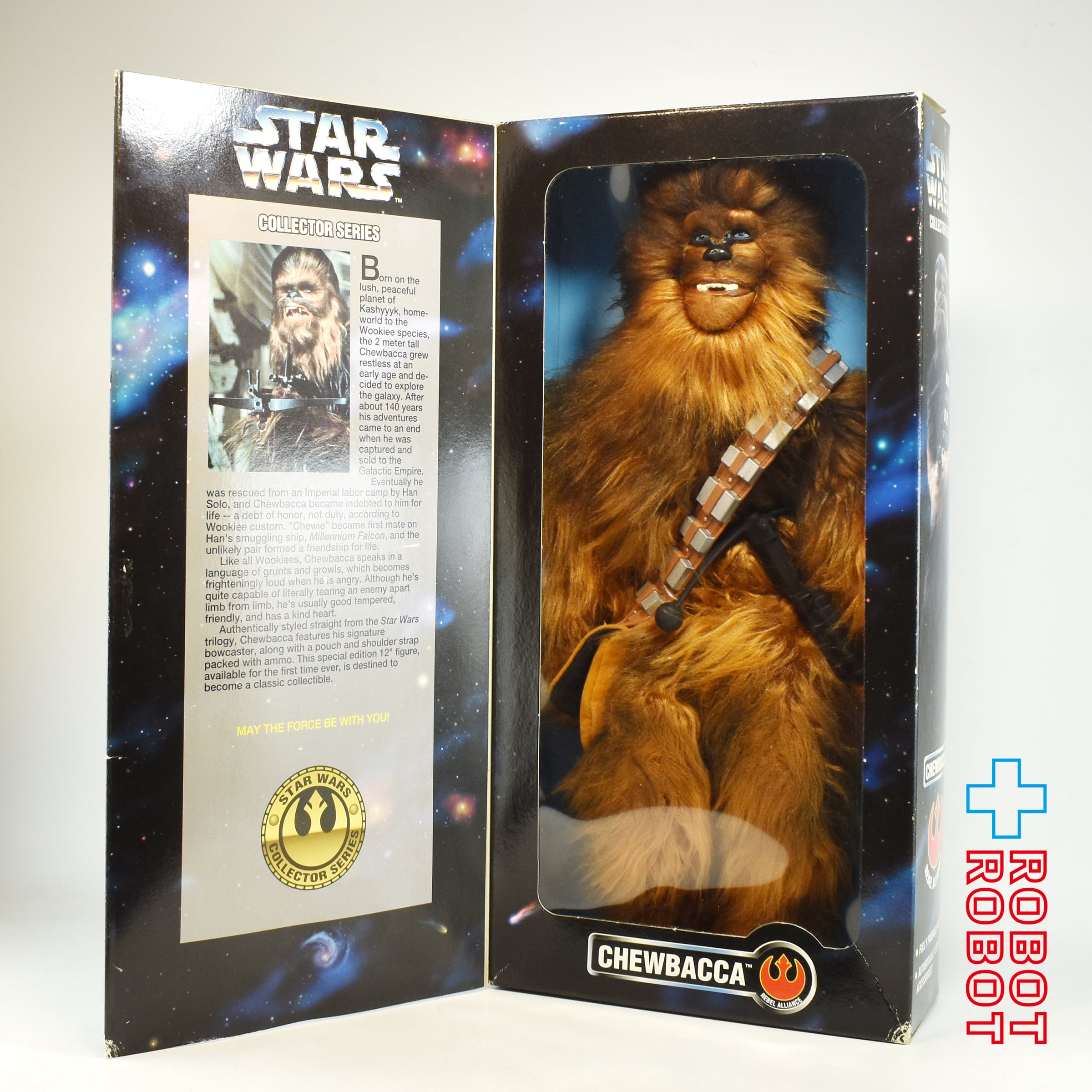 スターウォーズ チューバッカ+ハン・ソロ 12インチ ケナー 社製 ケナー スター・ウォーズ コレクターシリーズ チューバッカ 12インチ