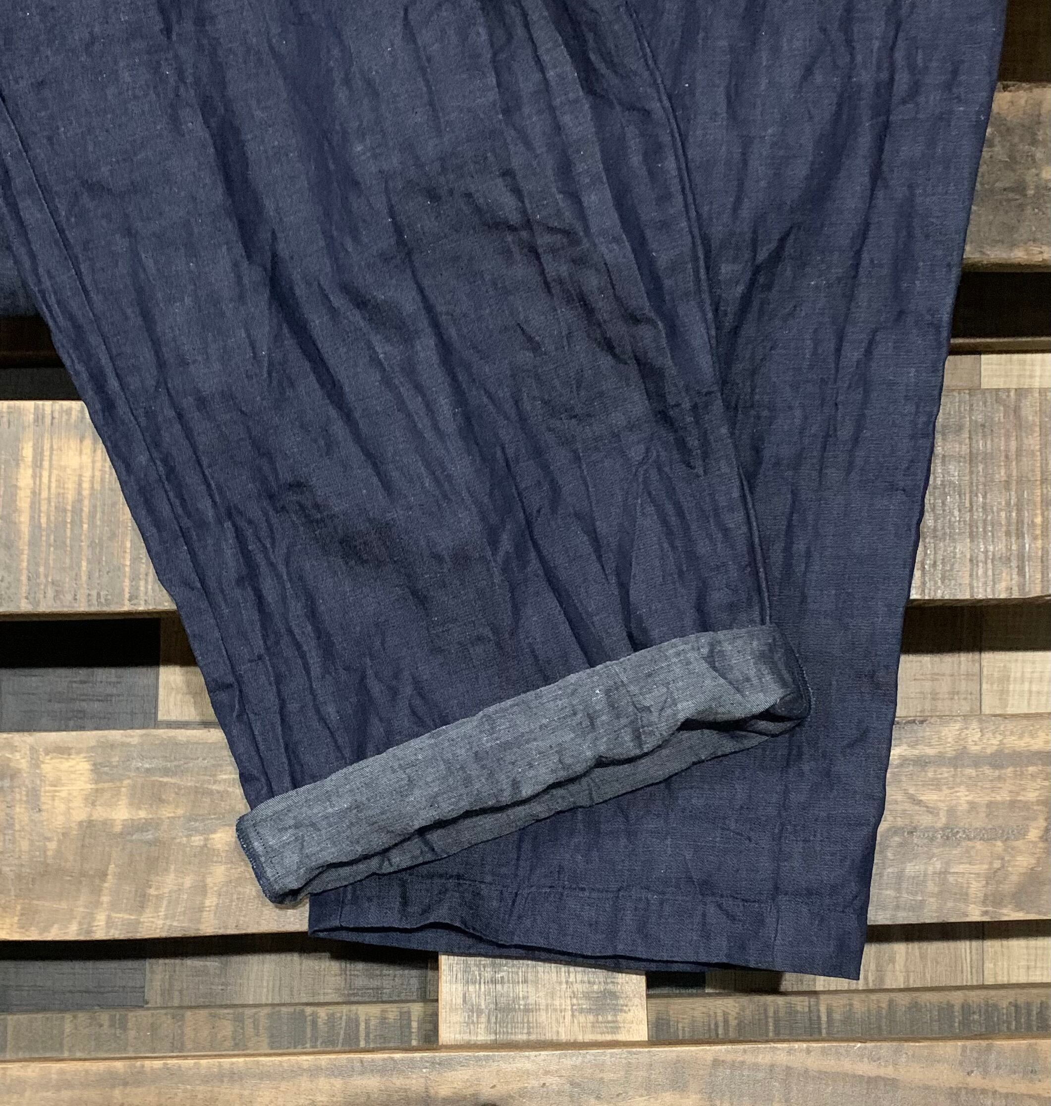 安い，定番人気】 （g）グラム コットンリネン ライトデニムサロペット