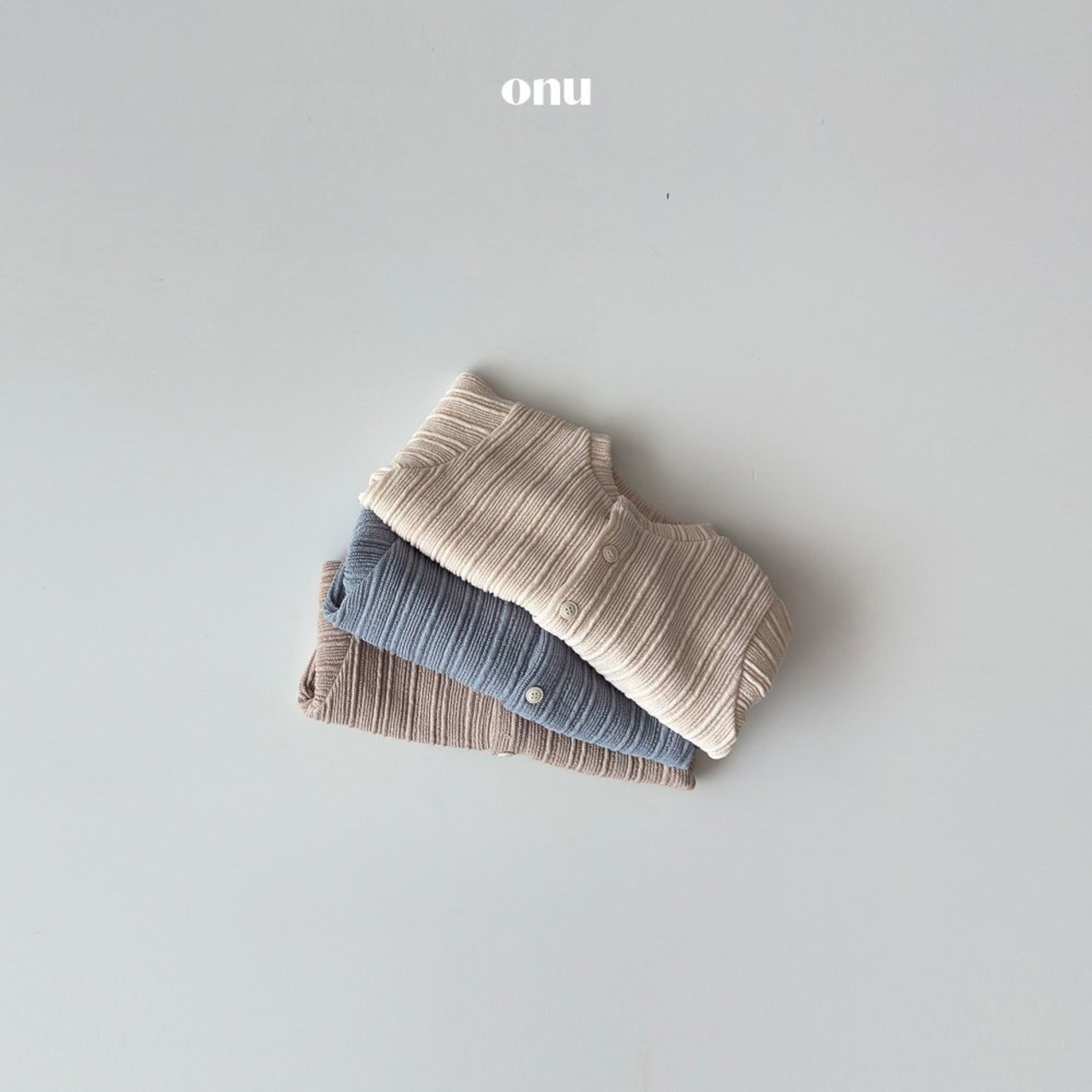 【ONU】 チュロスカーディガン／ ソラ（80~100cm） - 10