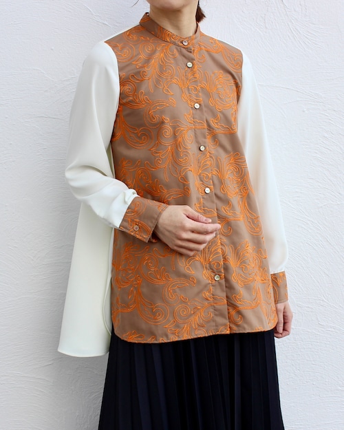 JUNOKAMOTO/embroidery blouse
