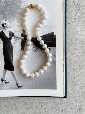 Claudia ホワイトパール ネックレス