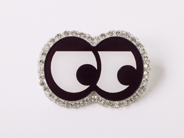 キラキラブローチ(インポート)