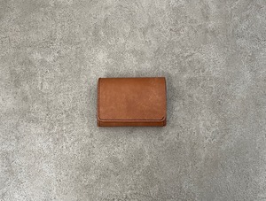 Bifold wallet brown　二つ折り財布　茶　＜A＞