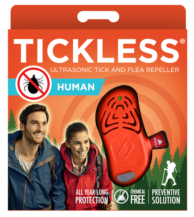 「TICKLESS」大人用 送料無料  (チックレス) ～アウトドアで、ダニ&ノミからあなたを守ります！ ～　薬を使わない！　超音波でガード！