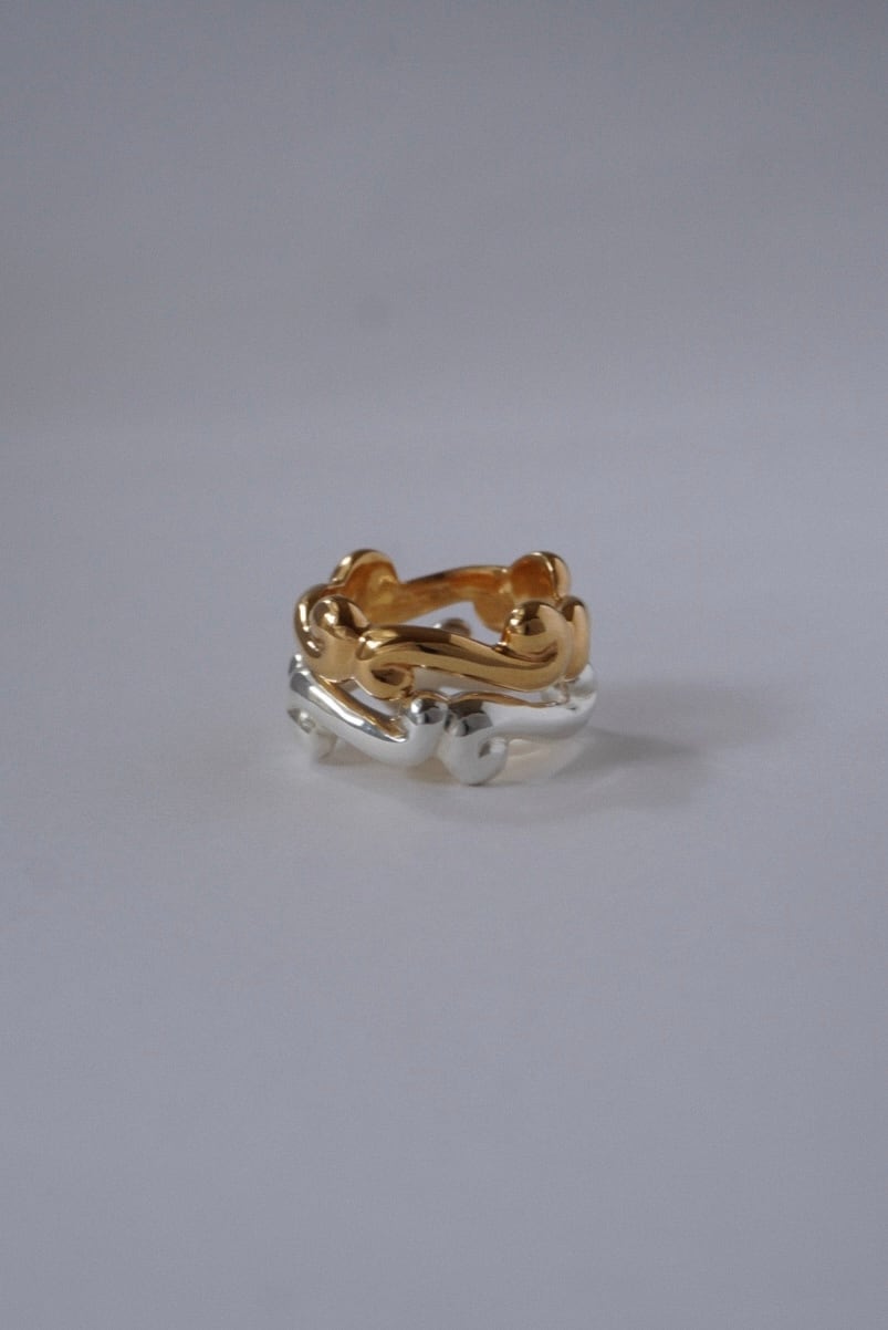 crater ring gold | magnolia