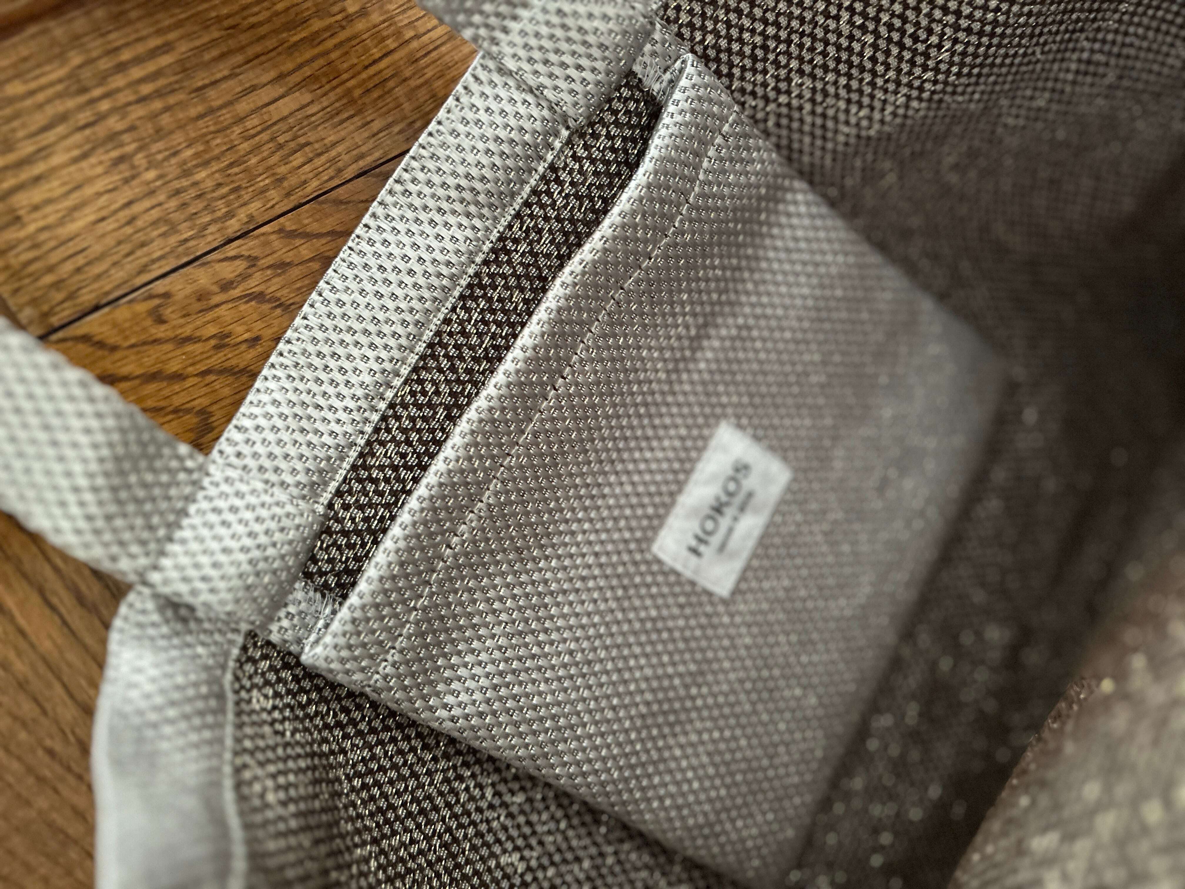 A)vintageチャーム付き silver bag | HOKOS