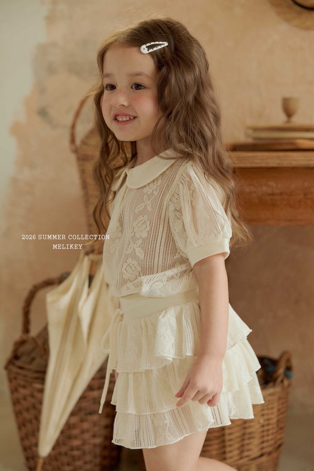 [予約][送料無料]≪MELIKEY≫Tiered Summer Skirt 35