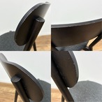 KARIMOKU NEW STANDARD CASTOR CHAIR PLUS PAD BLACK カリモク ニュースタンダード キャストール チェア  プラス パッド ブラック【中古】【200サイズ】