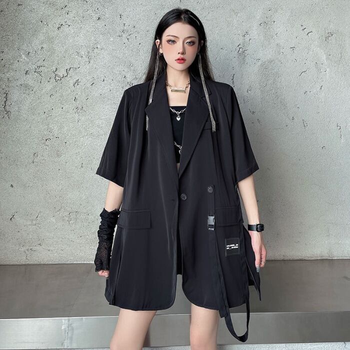 スタイルサマー薄手ジャケット カーディガンルーズカジュアル ストリート 夏物 ケッペル58559365165