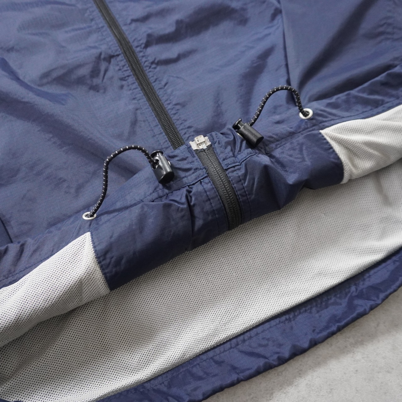 00s OLD GAP nylon jacket NAVY XL 古着 - 8