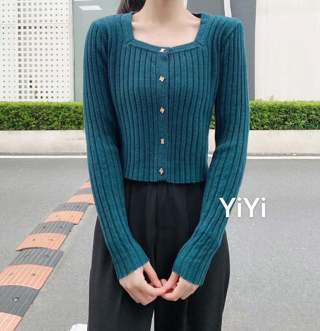 スクエアネックニット　AJ111-5085