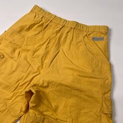 90s Columbia コロンビア クライミング ショーツ カーゴ ハーフパンツ サイズ L /ショートパンツ/イエロー/アウトドア/ビンテージ