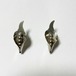 50's Vintage Sterling Calla Lily Earrings