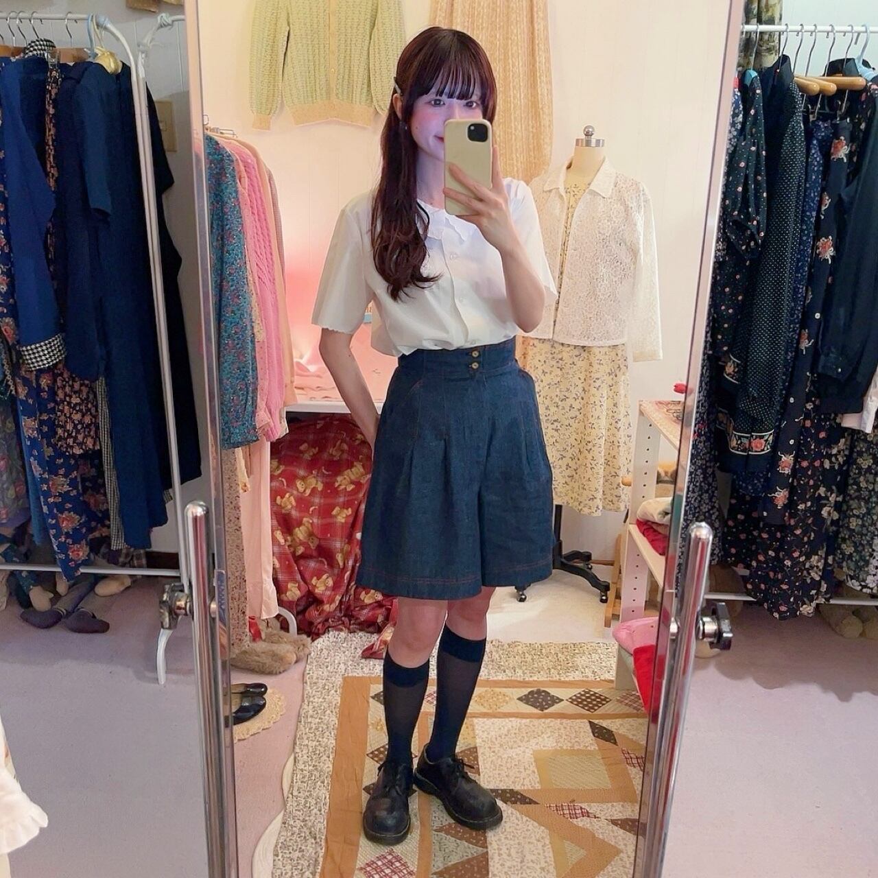 remake ✂︎ twinning with dwarf short pants