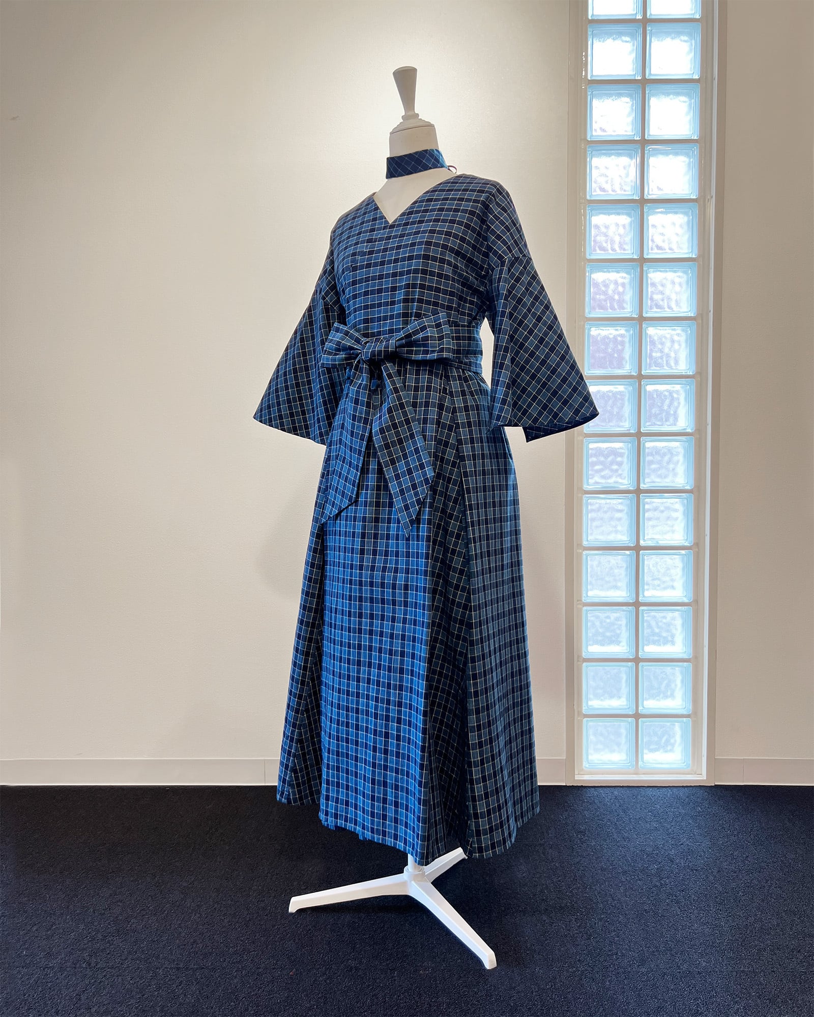 VIVIDEEP MI_007 反物ワンピース Tanmono Onepiece | VIVIDEEP atelier