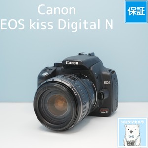 Canon EOS kiss Digital N 一眼レフ スマホ転送OK フルセット シロクマカメラ a7076