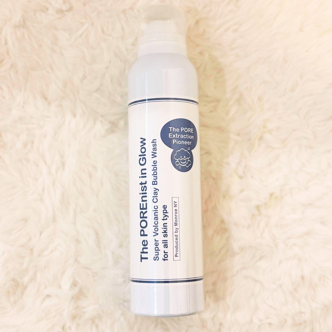 炭＆クレイ配合炭酸洗顔、ポワニストモンローション 炭&クレイ配合炭酸洗顔~Super Volcanic Clay Bubble Wash~ | PAY ID