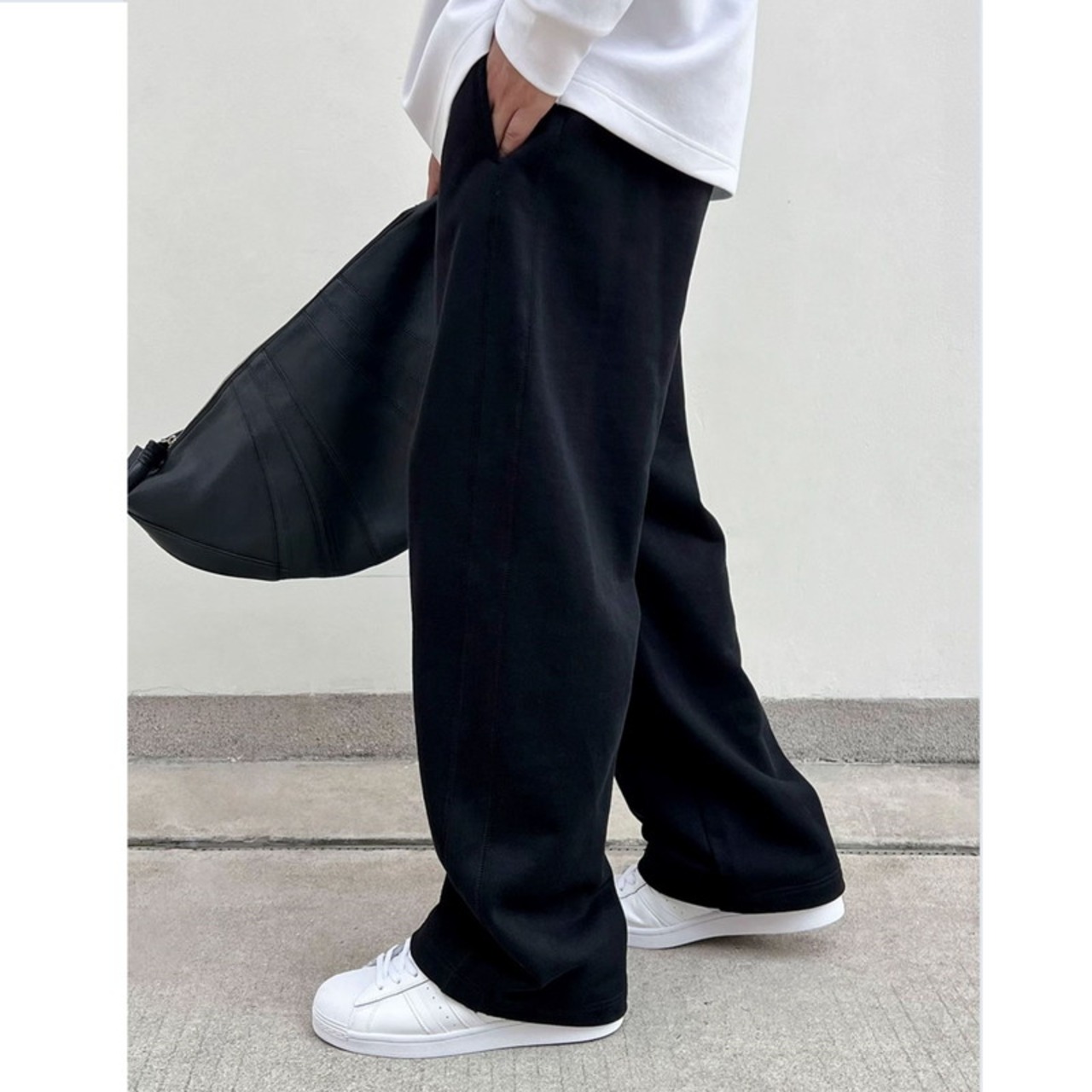 厚手コットンルーズパンツ　903