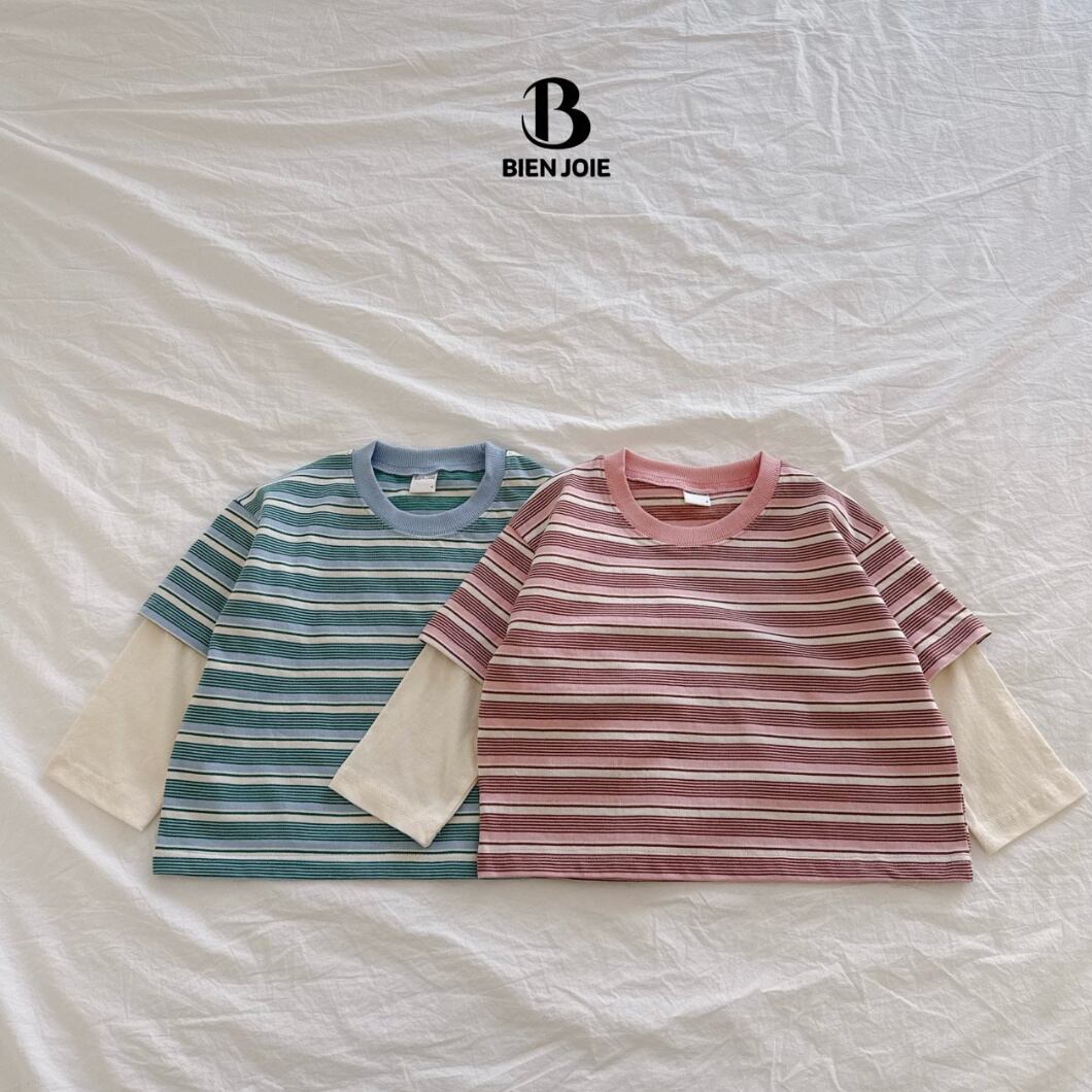 《送料無料》予約:ポロリレイヤードT【BIENJOIE】