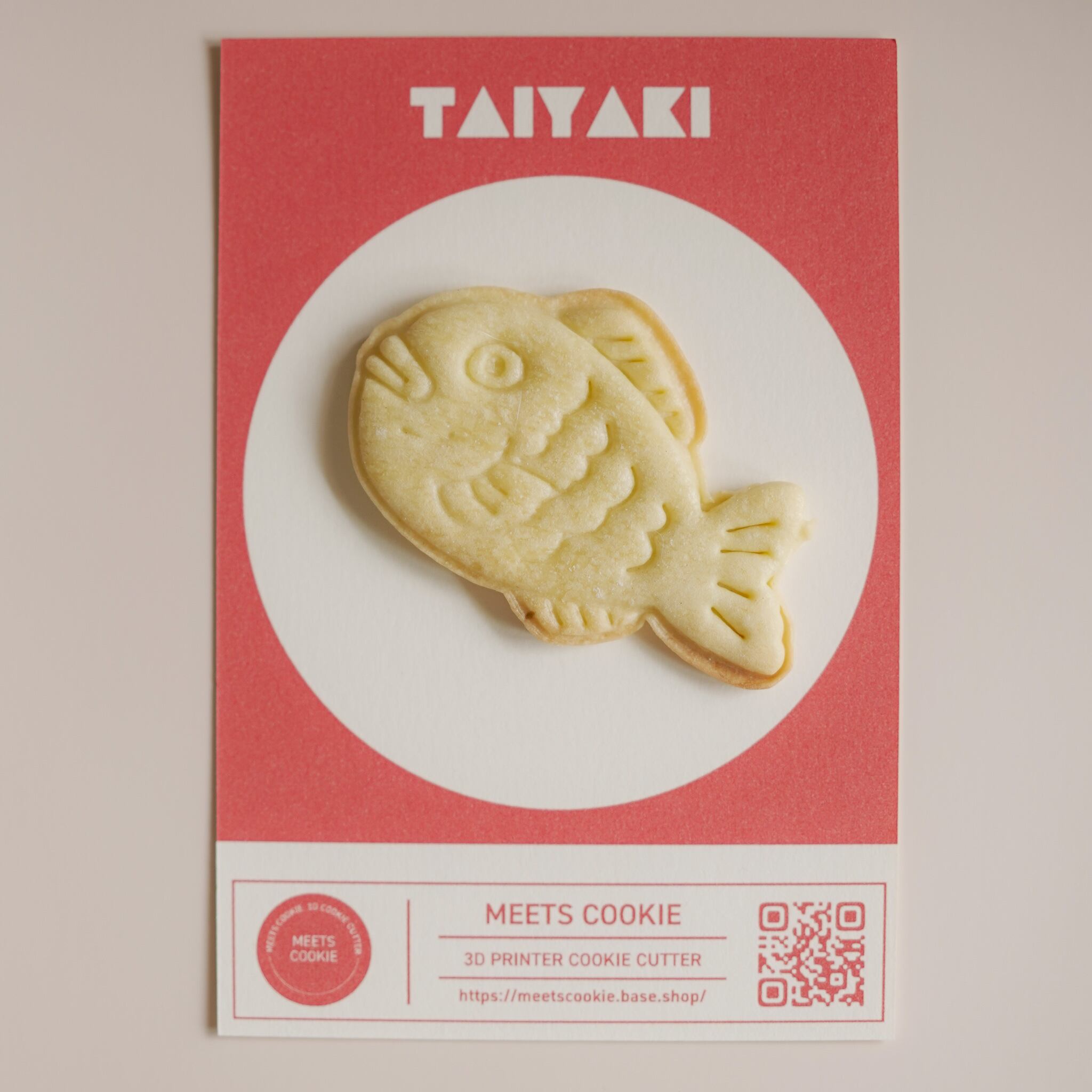 Taiyaki | meetscookie ミーツクッキー 3Dプリンター クッキー型