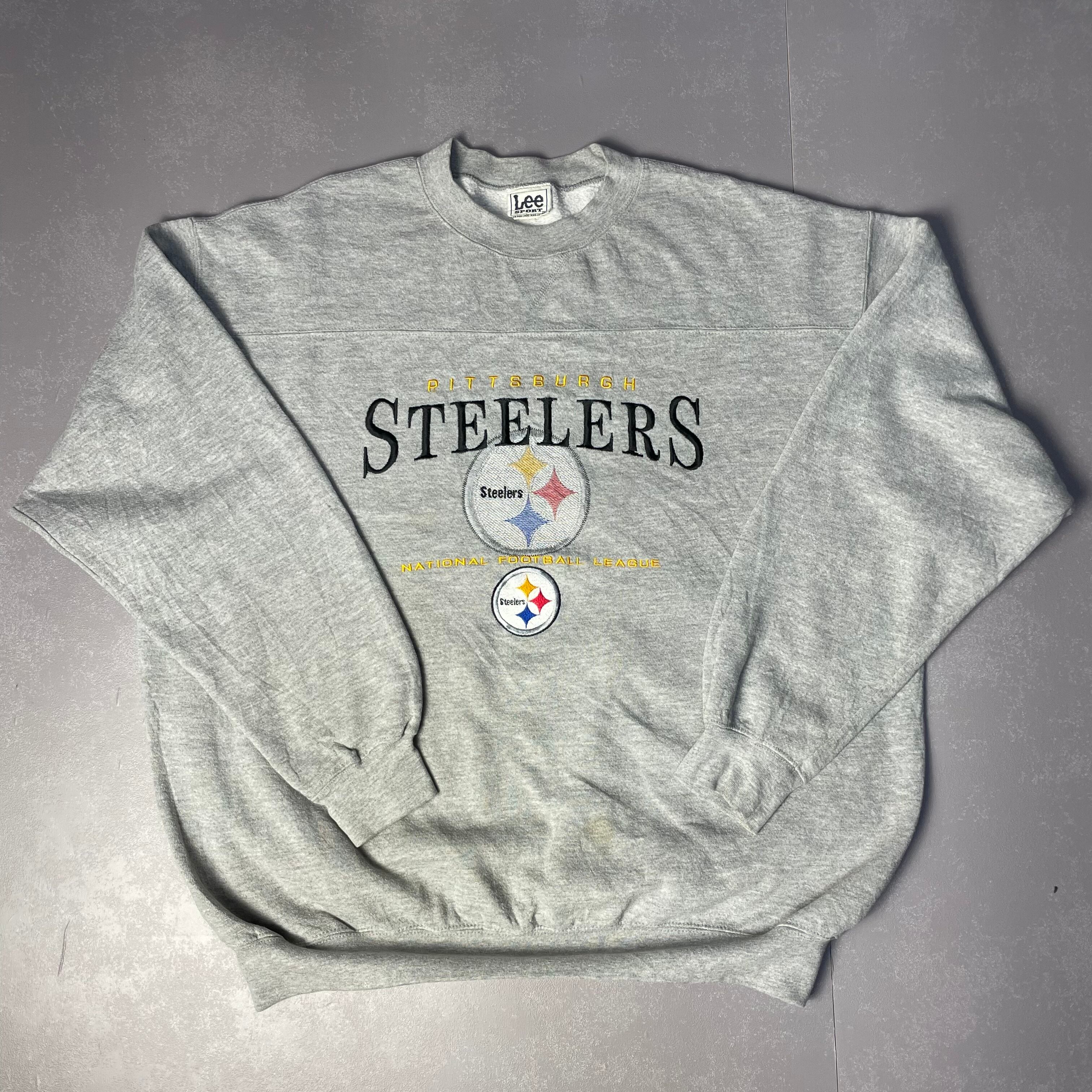 ビッグサイズ 00年代 Lee リー スウェットシャツ メンズ2XL相当 古着 プルオーバー トレーナー 00S ヴィンテージ ビンテージ グレー【トレーナー】