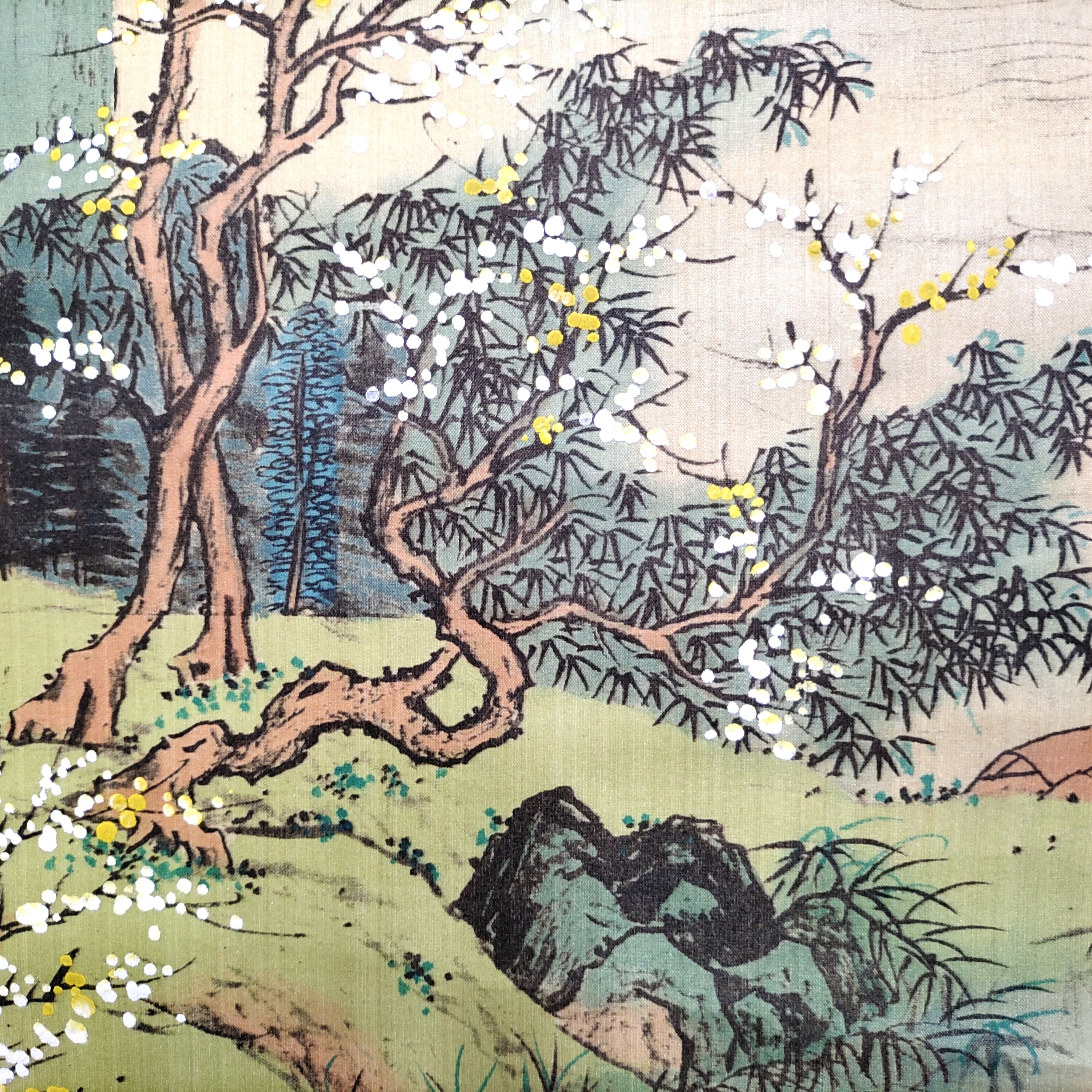 掛軸・山水画・No.230426-26・梱包サイズ80 | リサイクルショップ宝さがし