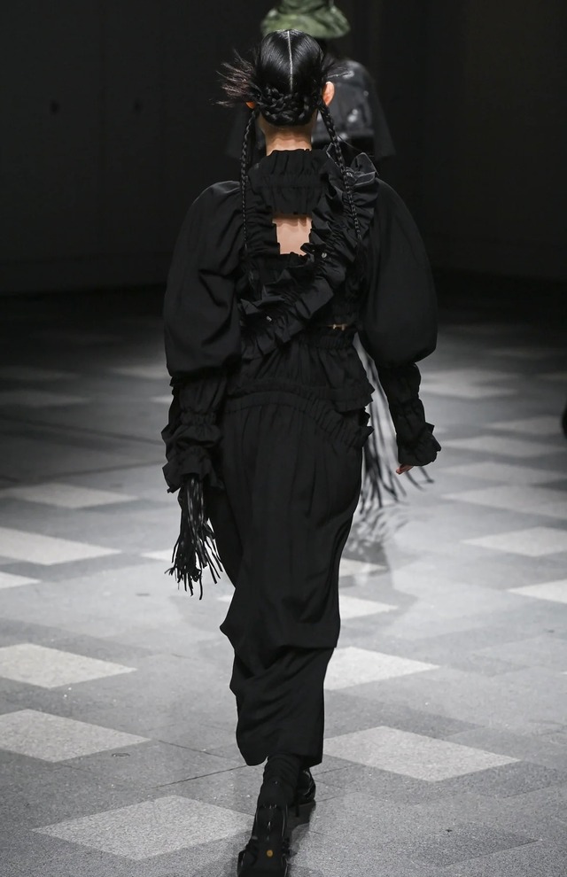 【HOUGA】frill belt