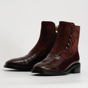 Cavalière Suede Mix Short Boots F0845
