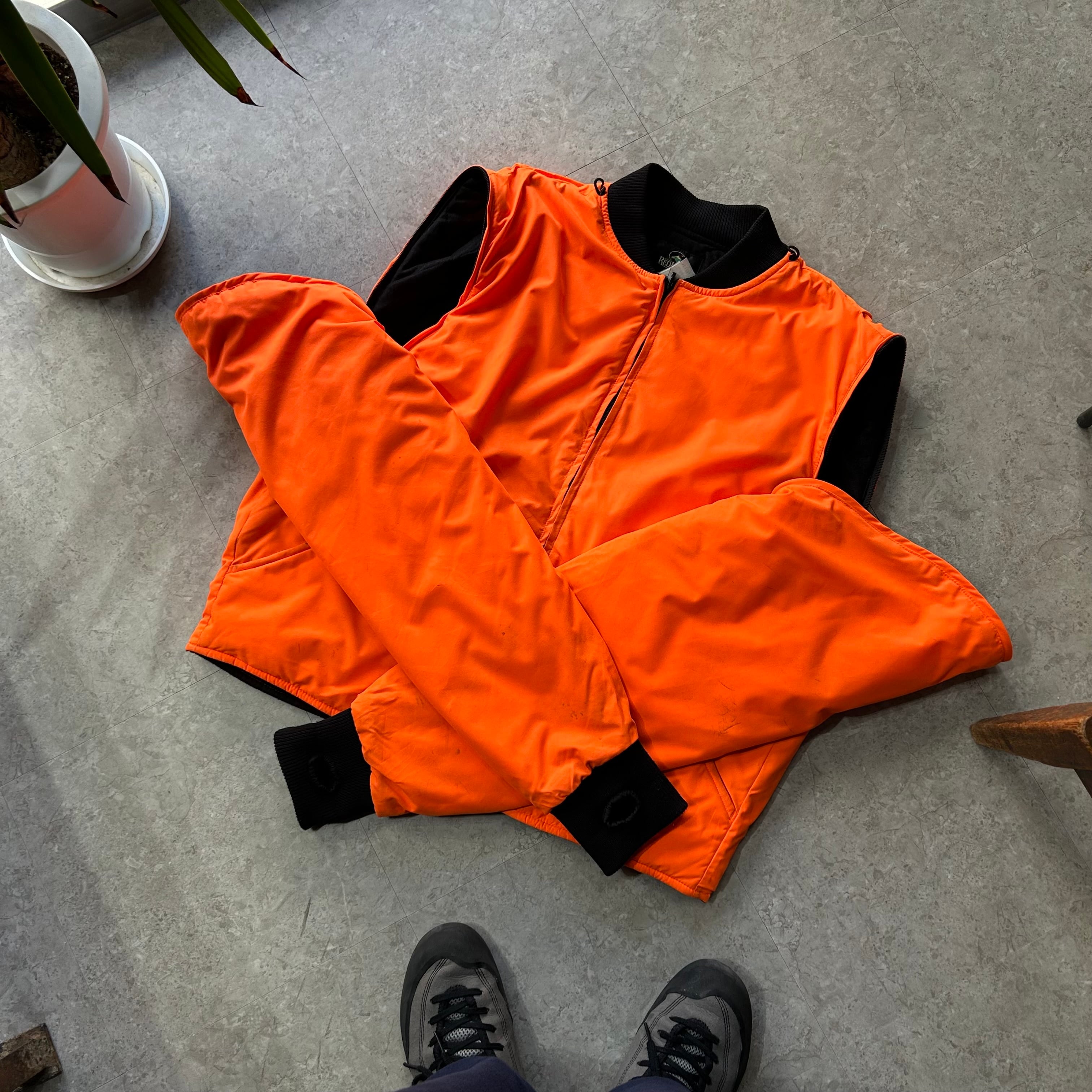 reversible‼︎ 90s RED HEAD 2way liner puff jacket【仙台店】